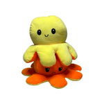 XXXL Oktopus Kuscheltier (Gelb-Orange)