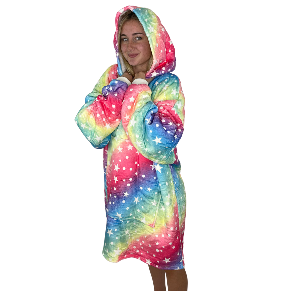 Hoodie Blanket ‚Magic stars‘