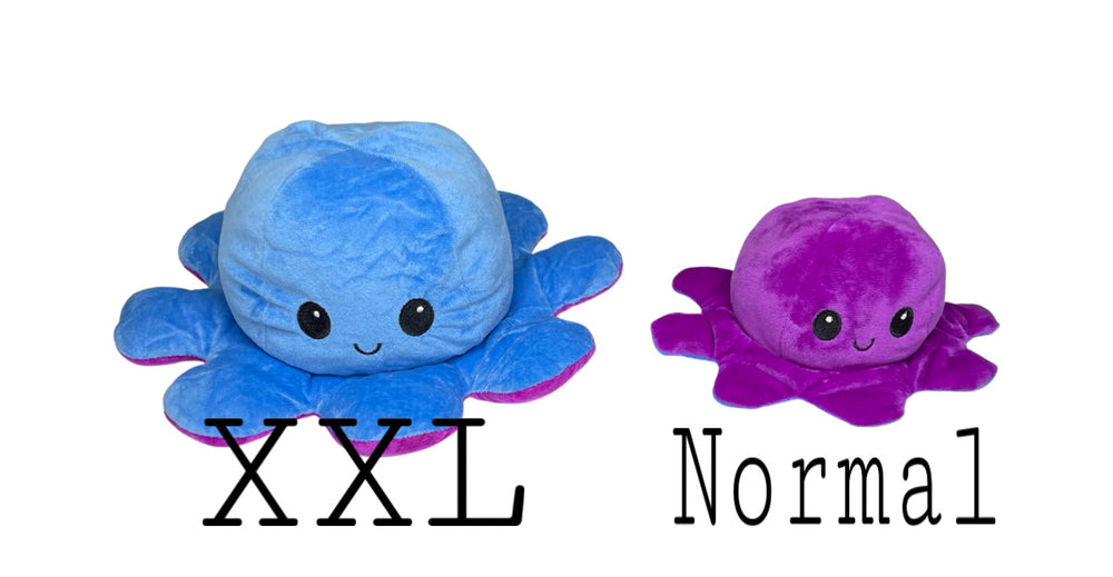 XXL Oktopus wendbar (pink - blau)