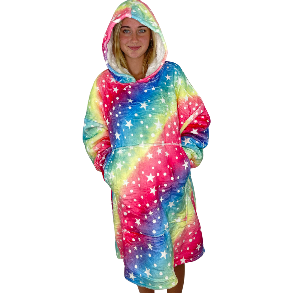 Hoodie Blanket ‚Magic stars‘